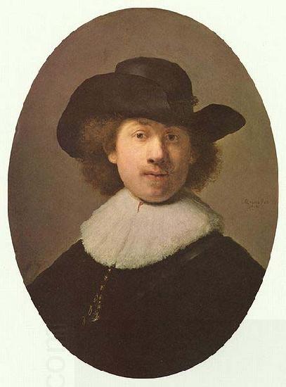 REMBRANDT Harmenszoon van Rijn Rembrandt in 1632, when he was enjoying great success as a fashionable portraitist in this style. China oil painting art